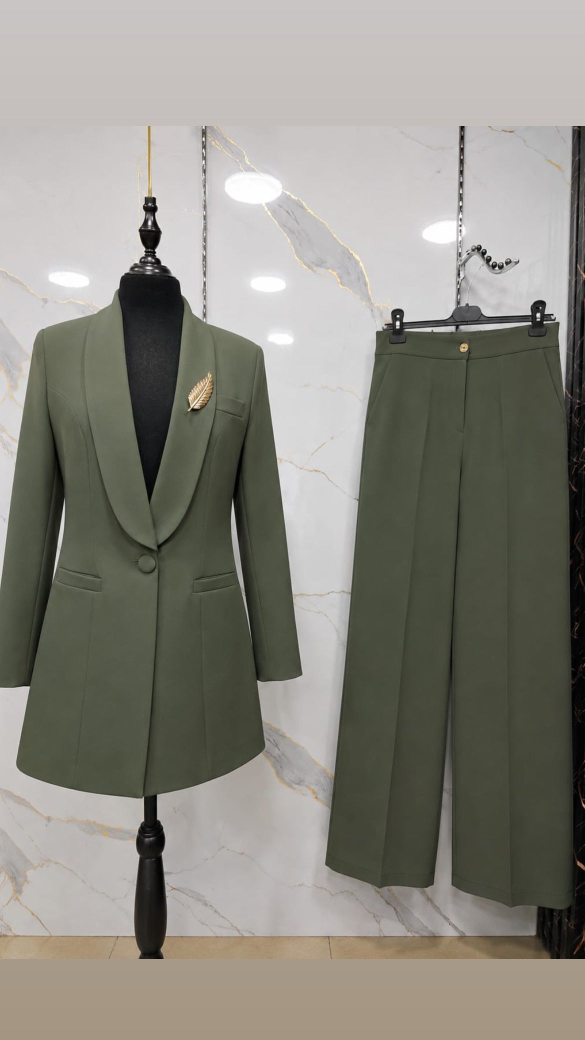 Royal Long Blazer Set