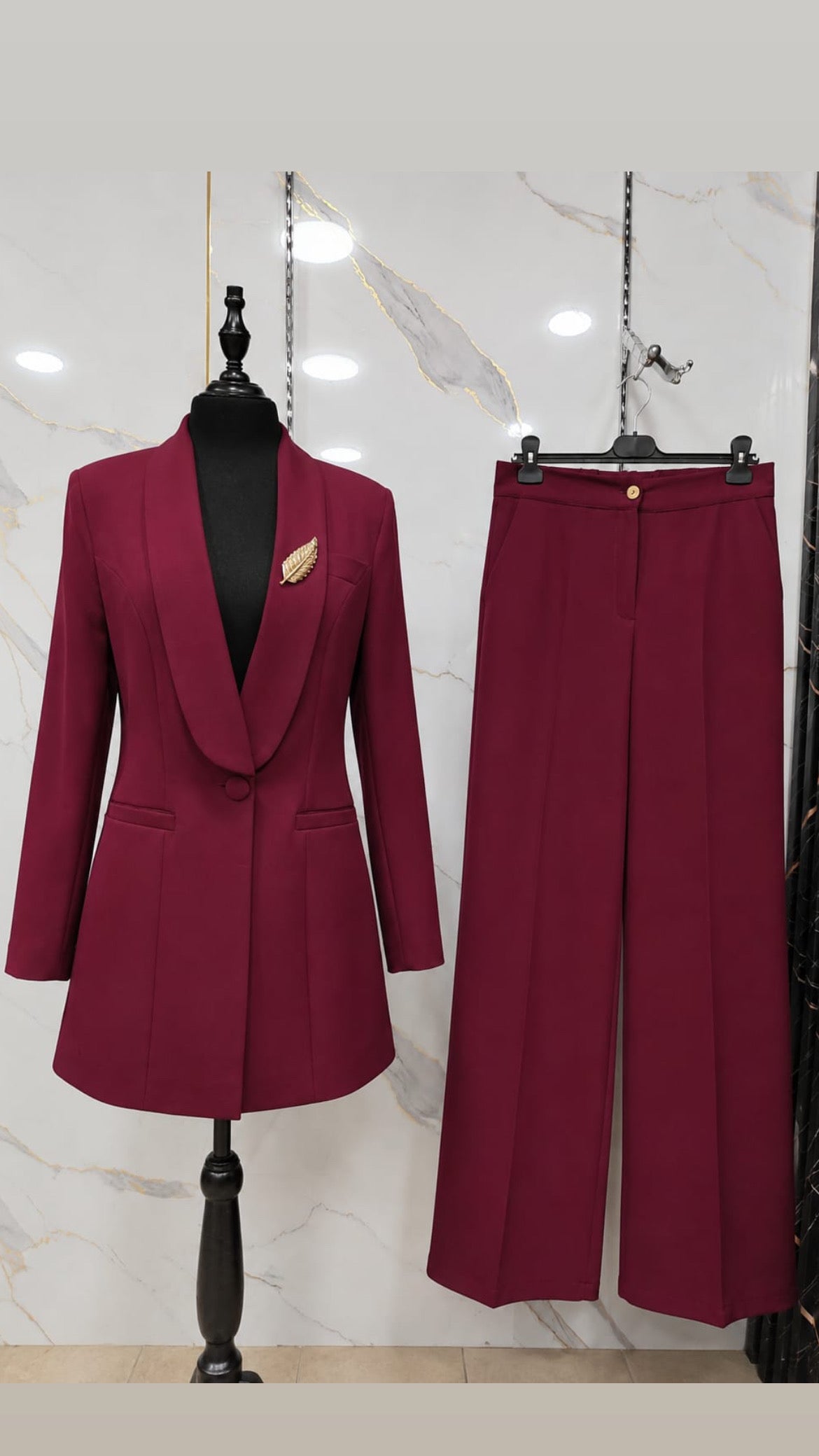 Royal Long Blazer Set