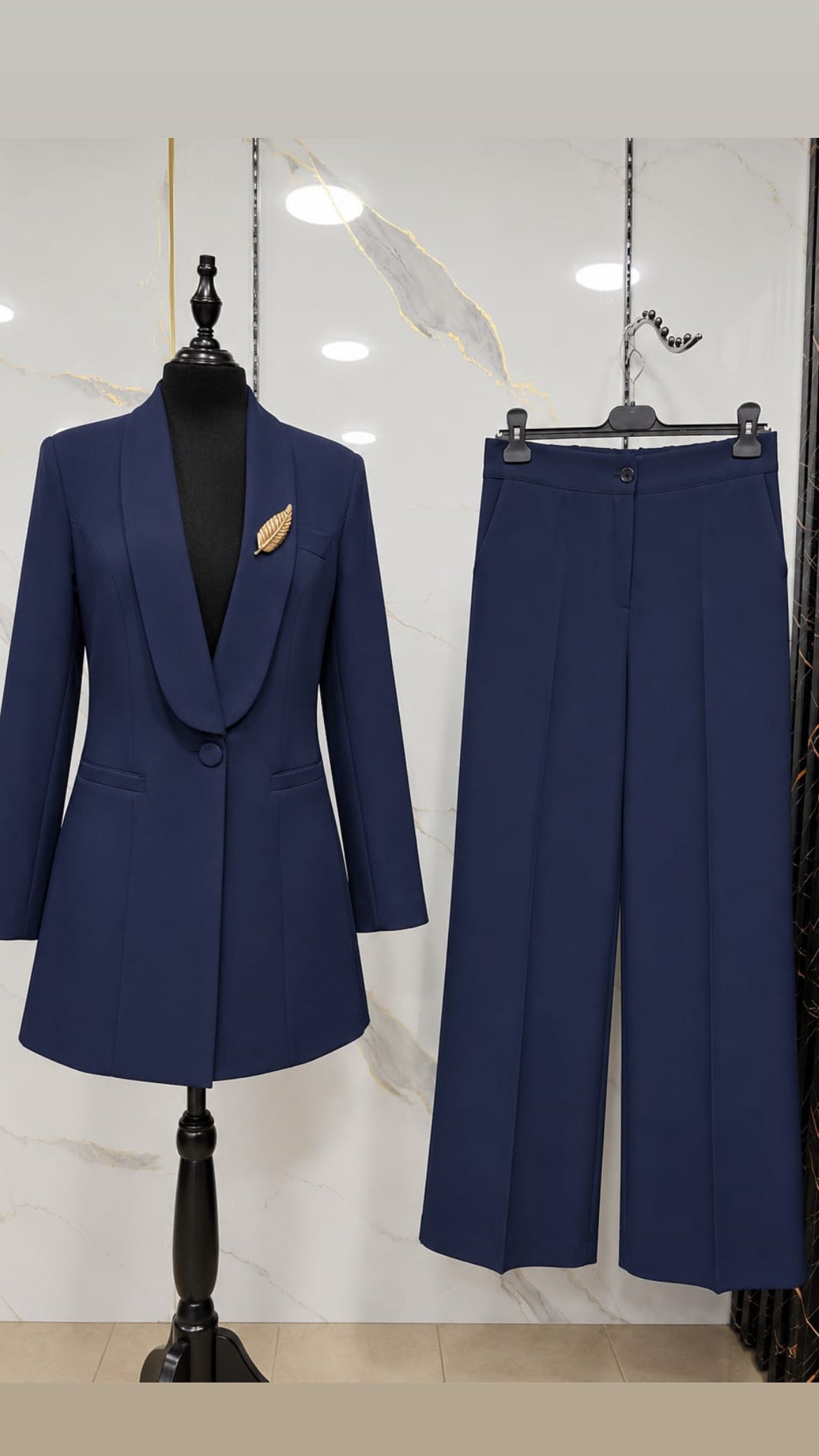 Royal Long Blazer Set