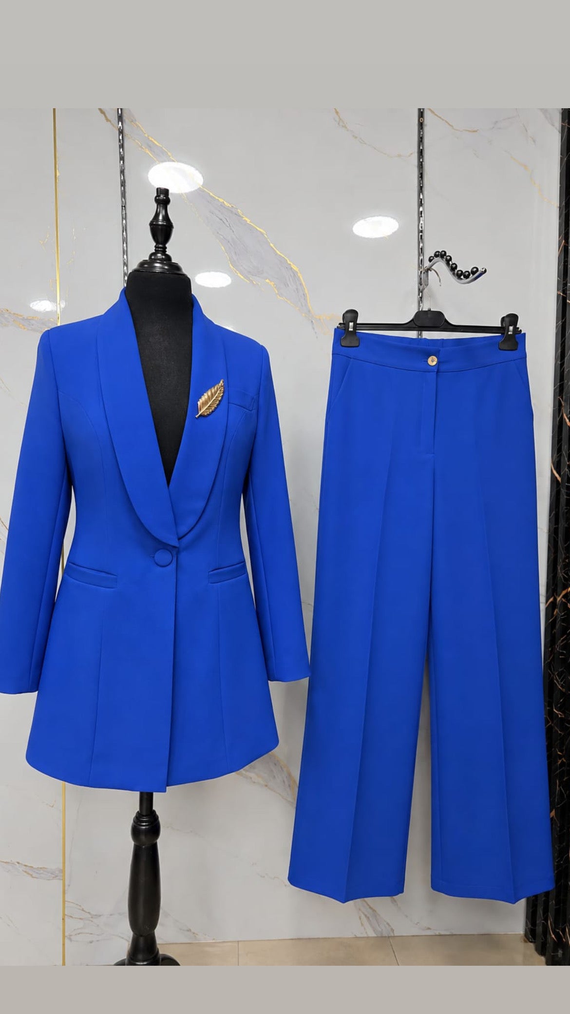 Royal Long Blazer Set