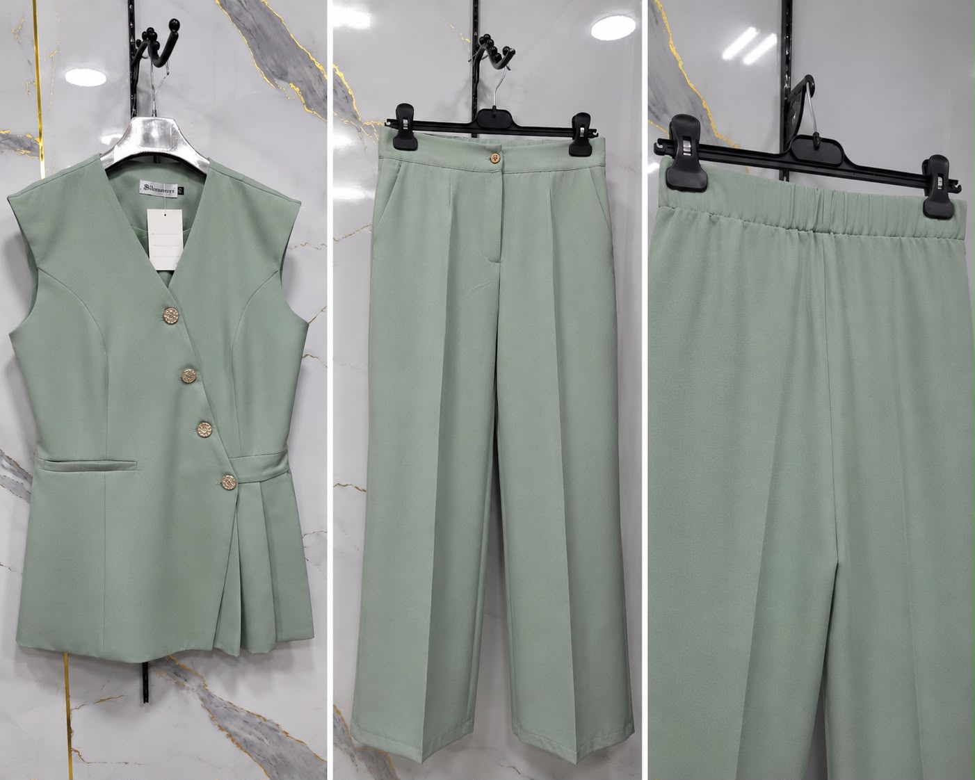 Elegant Vest &Pants