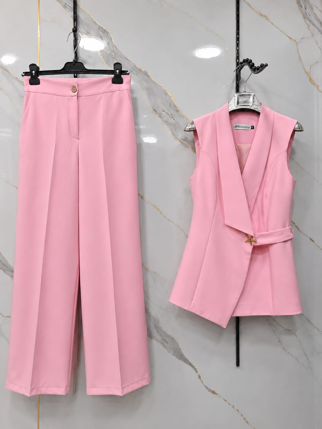 Casual Vest& Pants Set