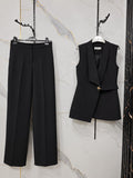 Casual Vest& Pants Set