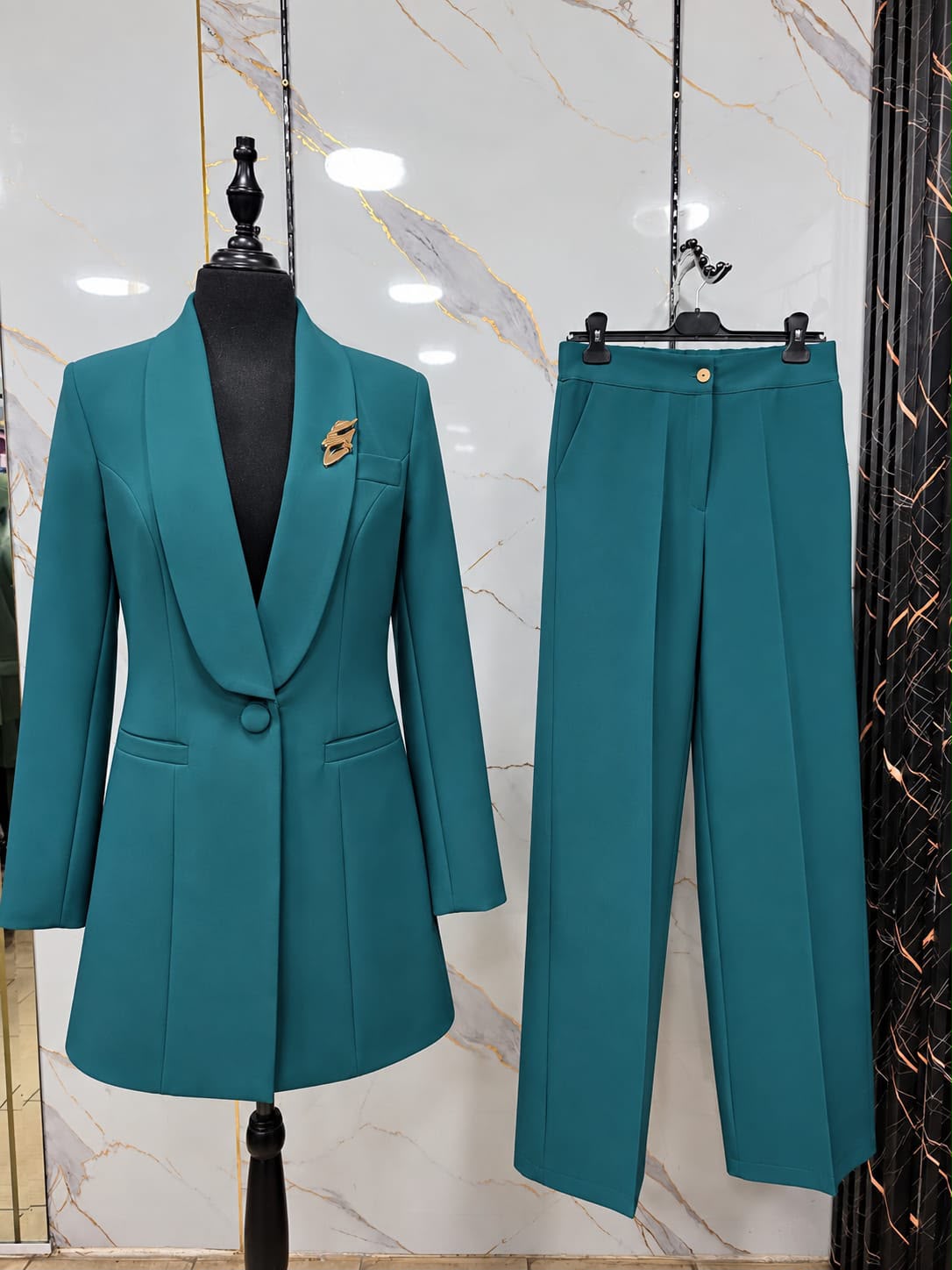 Royal Long Blazer Set
